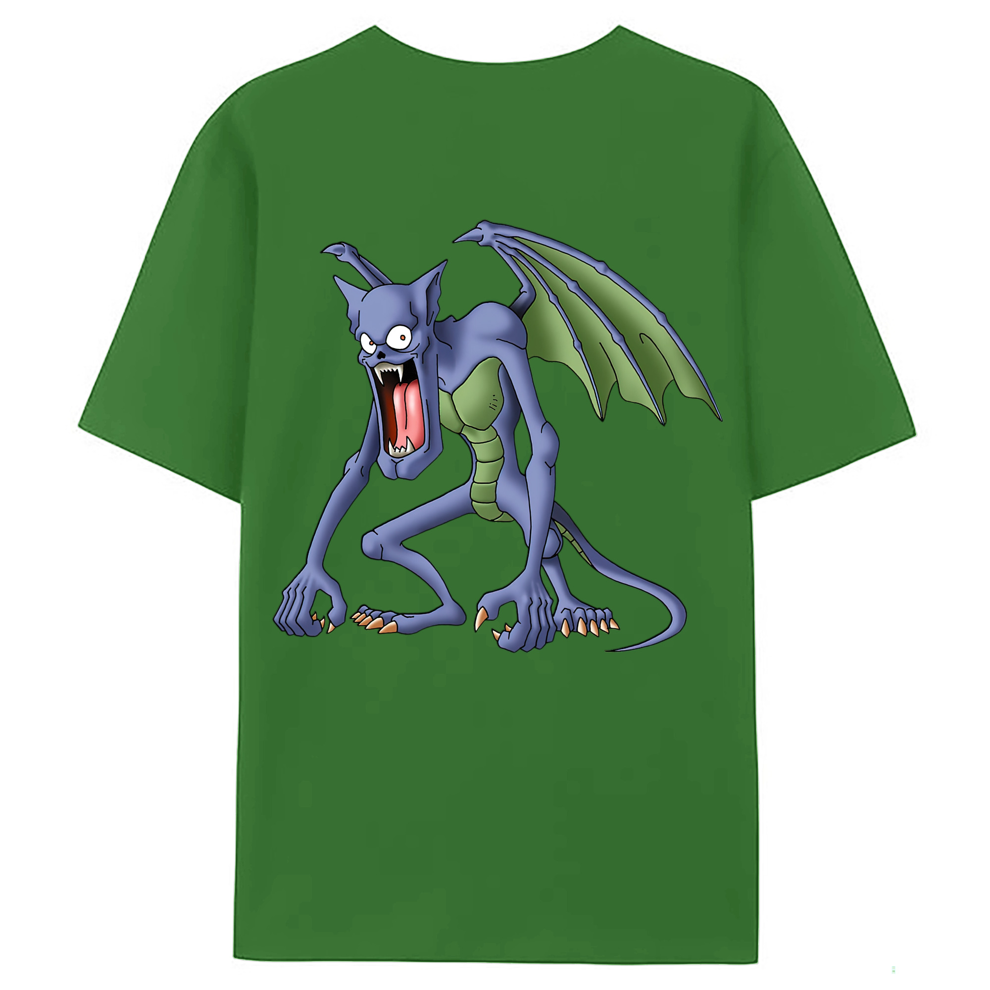 （画像用） ドラゴンクエスト Doragon Kuesuto Dragon Quest レディース半袖Tシャツ(バックプリント)